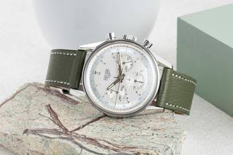 Thumbnail von TAG Heuer Carrera 1964 Réédition en acier, remontage manuel, réf. CS3110.BC0726