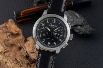 Thumbnail von Glashütte Original Senator Navigator Kronograf Çelik Otomatik Ref. 1-39-34-17-17-04