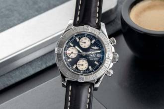 Thumbnail von Breitling Superocean Chronograph II Stahl Automatik Herrenuhr Ref. A13340 B&P 2011