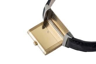 Thumbnail von Jaeger-LeCoultre Reverso Stahl / Gold Handaufzug Damenuhr Ref. Q250541F