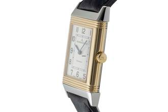 Thumbnail von Jaeger-LeCoultre Reverso Stahl / Gold Handaufzug Damenuhr Ref. Q250541F
