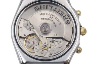 Thumbnail von Breitling Chronomat Chronograph ocel / zlatá automatická pánská hodinky Ref. B13050.1