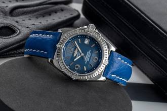 Thumbnail von Breitling Callistino stalen kwarts herenhorloge Ref. A77346 doos & papieren 2003