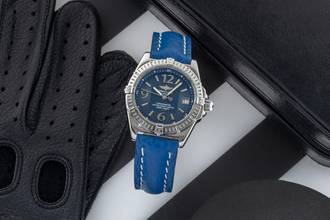 Thumbnail von Breitling Callistino stalen kwarts herenhorloge Ref. A77346 doos & papieren 2003