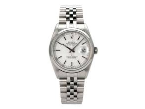 Thumbnail von Rolex Datejust 36 Edelstahl Ref. 16200 Weiß Jubile-Band