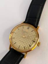 Thumbnail von Omega Seamaster Extremely rare Seamaster Solid Gold Vollgold Chessboard Dial Automatic Automatik ref 14742 14742