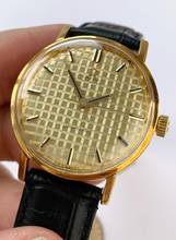 Thumbnail von Omega Seamaster Extremely rare Seamaster Solid Gold Vollgold Chessboard Dial Automatic Automatik ref 14742 14742