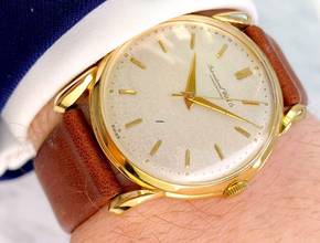 Thumbnail von IWC Vintage Solid Gold 18ct Teardrop Lugs Serviced 36mm
