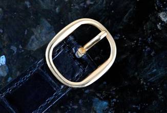 Thumbnail von Patek Philippe Ellipse d'Or 3738 | Deutsches Zertifikat 1993 | blauer Zifferblatt | Gelbgold