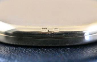 Thumbnail von Patek Philippe Ellipse d'Or 3738 | Deutsches Zertifikat 1993 | blauer Zifferblatt | Gelbgold