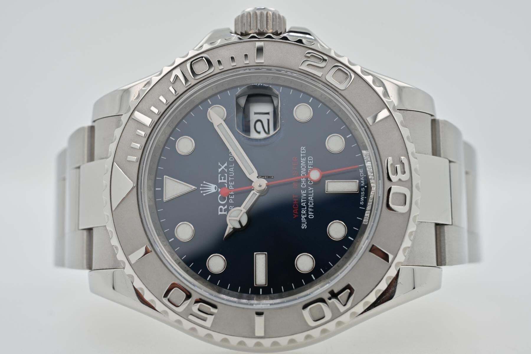 Rolex Yacht-Master 40 116622 Blue Dial Rolex CPO 2026