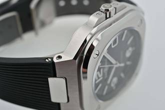 Thumbnail von Bell & Ross BR 05 Black BR05A-BL-ST/SRB Rubber Strap