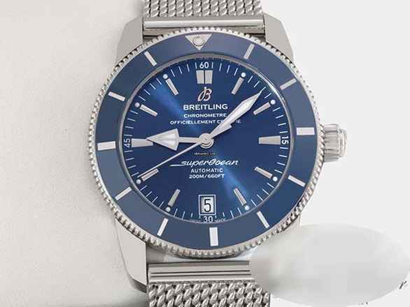  Breitling Superocean Heritage II 42 B20 42 Mm Ab2010 Edelstahl 2018 Automatik Stahl Steel Blue Dial 