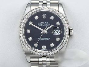 Thumbnail von Rolex Datejust 36 36mm 116244 2011 Stahl Weissgold 750 Diamanten Automatik Stainless Steel 18kt White Gold Jubilé-band Chronometer Oyster Black Dial