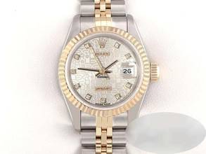 Thumbnail von Rolex Lady-Datejust Edelstahl Gelbgold 750 Diamanten Automatik Gold Stahl Damen