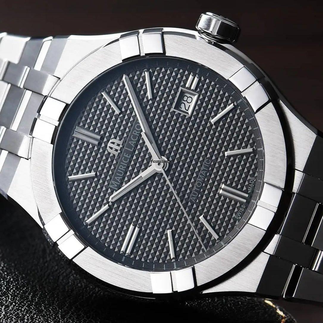 Maurice Lacroix AIKON Automatic 42mm NUOVO SET COMPLETO