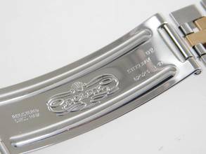 Thumbnail von Rolex Datejust 36 St / G 36 mm TOP Zustand und Top Band aus 1990 mit orig. Box und Zubehör