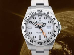 Thumbnail von Rolex Explorer II 216570 White 42mm Like New Full Seet 2013 Ita