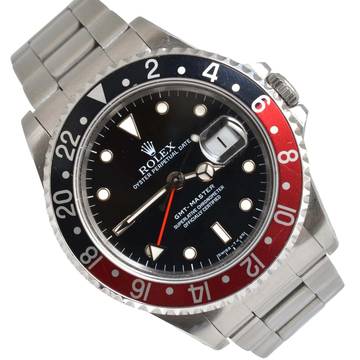 Rolex GMT-Master I 16700 Tritium dial Coke bezel 1994