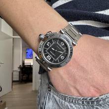 Thumbnail von Cartier Pasha Seatimer 2790 Seatimer 40MM black dial Automatic Full Set