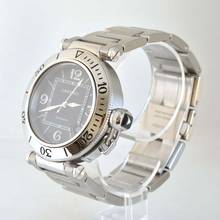 Thumbnail von Cartier Pasha Seatimer 2790 Seatimer 40MM black dial Automatic Full Set