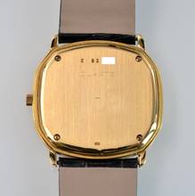 Thumbnail von Audemars Piguet Octagonal classic date champagne dial quartz yellow gold 18KT