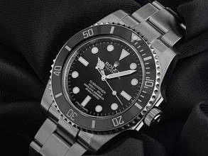 Thumbnail von Rolex Submariner (No Date) Ref.114060 2014 LC 100 Full Set wie Neu Vintage Submariner no Date