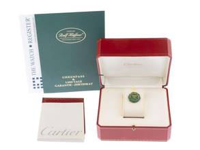 Thumbnail von Cartier Tank Française GM Großes Modell Ref.2302 2002 Box&Beschreibung sehr gut Vintage Tank Francaise GM Großes Modell