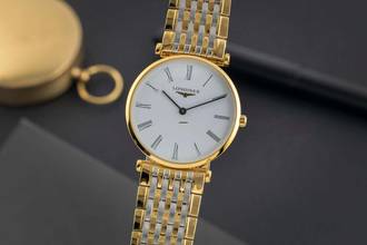 Thumbnail von Longines La Grande Classique Orologio da donna in acciaio con movimento al quarzo Ref. L4.512.2