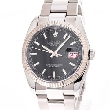 Rolex Datejust 36 – 116234 – like NEW – 01/2016 Full Set Lc100