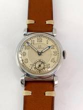 Thumbnail von Omega Classic Small Scarab Steel Vintage Art Deco cal 26.5 SOB Two Tone dial