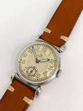 Thumbnail von Omega Classic Small Scarab Steel Vintage Art Deco cal 26.5 SOB Two Tone dial