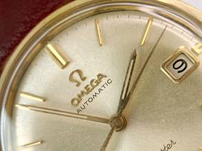 Thumbnail von Omega Seamaster DeVille Serviced Seamaster Pre De Ville Solid Gold Vollgold Vintage Automatic Automatik