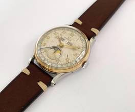 Thumbnail von Omega Serviced Cosmic Triple Date Moonphase Mondphase 2471 2471