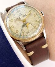 Thumbnail von Omega Serviced Cosmic Triple Date Moonphase Mondphase 2471 2471