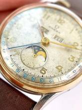 Thumbnail von Omega Serviced Cosmic Triple Date Moonphase Mondphase 2471 2471