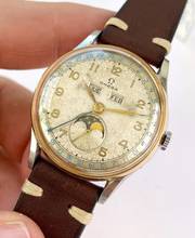 Thumbnail von Omega Serviced Cosmic Triple Date Moonphase Mondphase 2471 2471