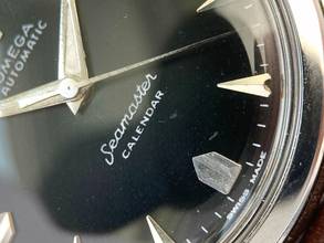 Thumbnail von Omega Seamaster Serviced Seamaster Calendar Vintage Automatic Automatik Black Restored Dial 2849 2849