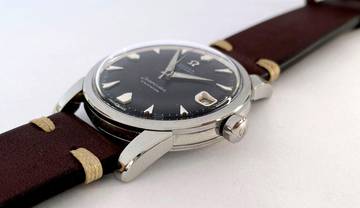 Thumbnail von Omega Seamaster Serviced Seamaster Calendar Vintage Automatic Automatik Black Restored Dial 2849 2849