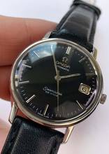 Thumbnail von Omega Seamaster DeVille Serviced Seamaster De Ville Mad Man Vintage Automatic Automatik Black Restored Dial