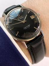 Thumbnail von Omega Seamaster DeVille Serviced Seamaster De Ville Mad Man Vintage Automatic Automatik Black Restored Dial