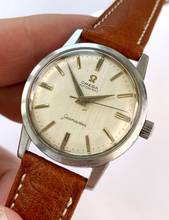 Thumbnail von Omega Seamaster Vintage Automatic Automatik ref 14704 Linen Dial 14704