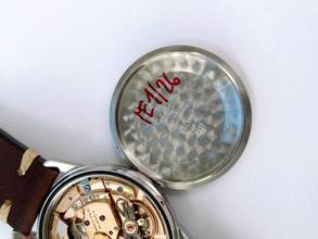 Thumbnail von Omega Seamaster Serviced Seamaster Vintage Automatic Automatik ref 166002 Black Restored Dial 166.002