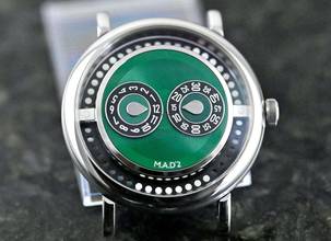 Thumbnail von Mb&f M.A.D.2 green | unworn | Full Set with QR code | Automatic cal. G101