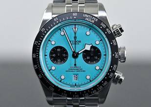 Thumbnail von Tudor Black Bay Chrono Flamingo Blue | 79360N | unworn | Full Set 2025