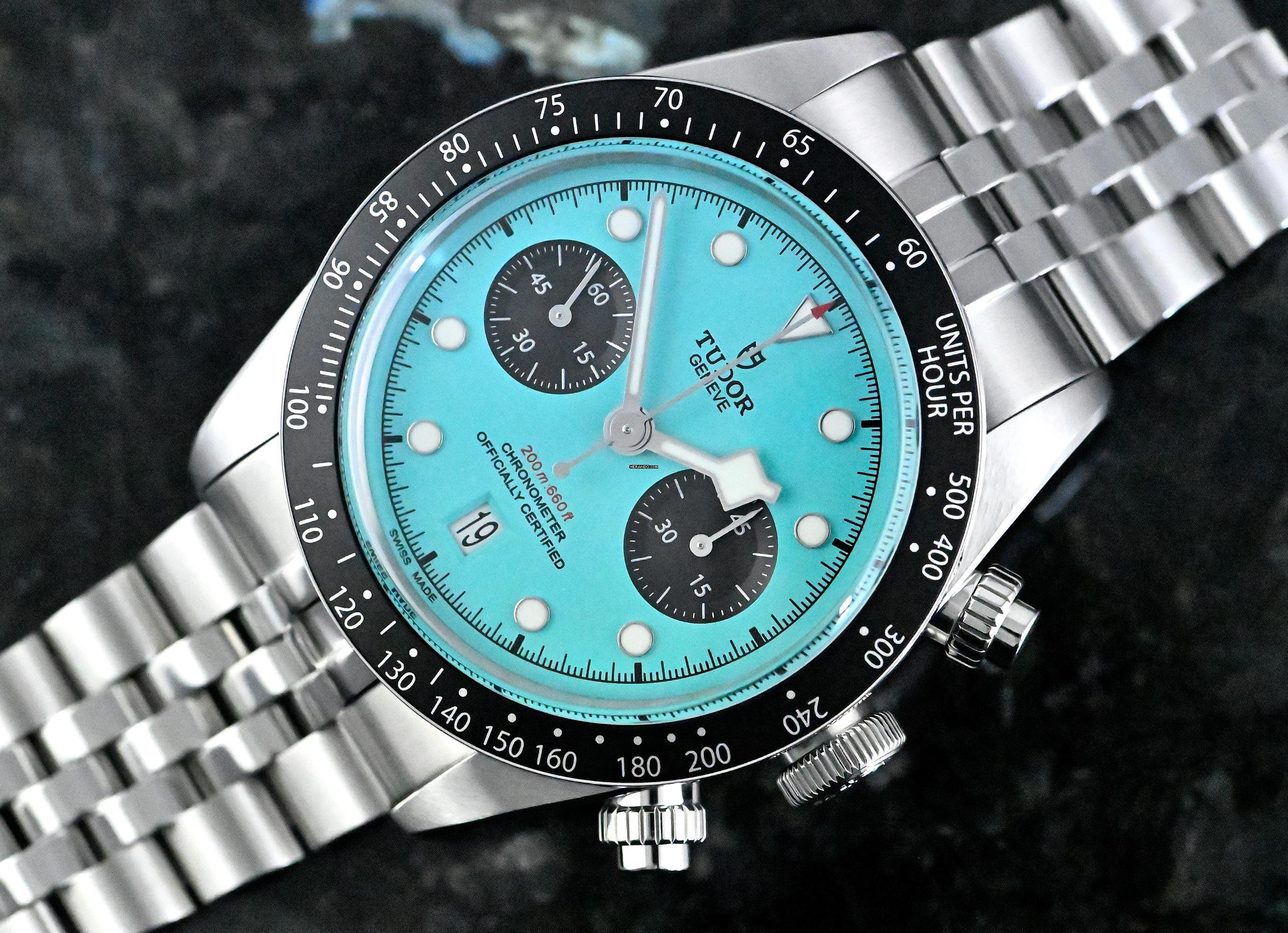 Tudor Black Bay Chrono Flamingo Blue | 79360N | unworn | Full Set 2025