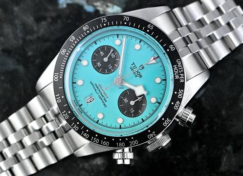 Tudor Black Bay Chrono Flamingo Blue | 79360N | unworn | Full Set 2025