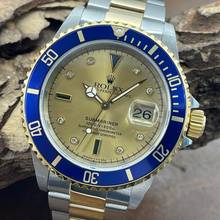 Thumbnail von Rolex Submariner Date Submariner Date - Sultan Dial - Ref. 16613 - Servicepapiere Rolex Servicepapiere