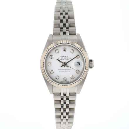  Rolex Lady-Datejust 26 Lady Jubilee White Diamond Dial 