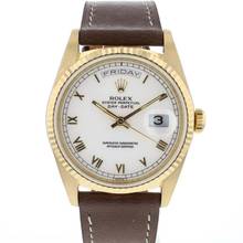 Thumbnail von Rolex Day-Date 36 Yellow Gold White Roman Dial